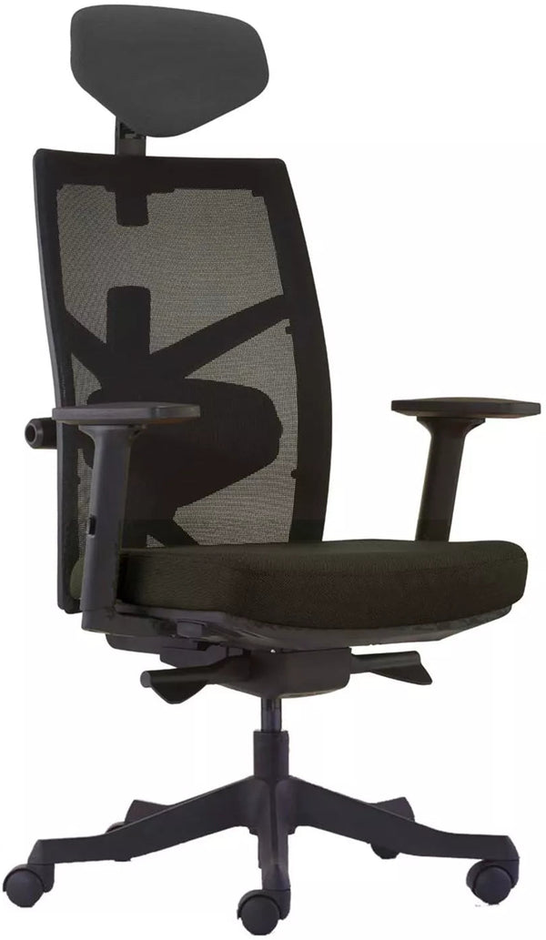 Fauteuil Dynamic High Back Avec Tetiere Accoudoirs 4D