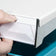 Porte-étiquette adhésif pour rayonnage - Blanc - L 100 x H 3 cm - lot de 10