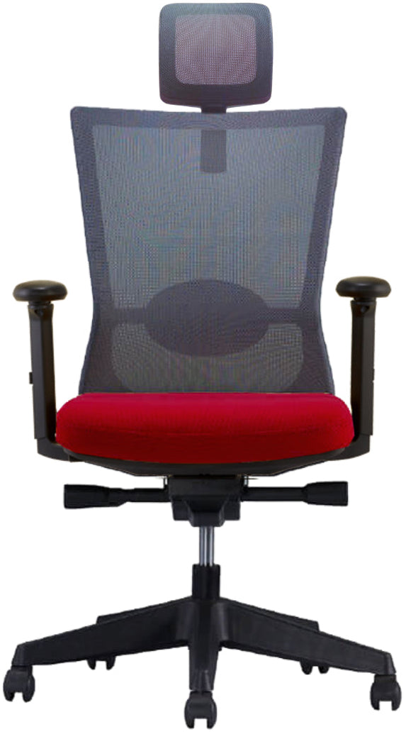 Siege De Bureau Curvy High Rouge Profond