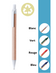 Stylo Bille Rétractable - Corps Carton Personnalisable