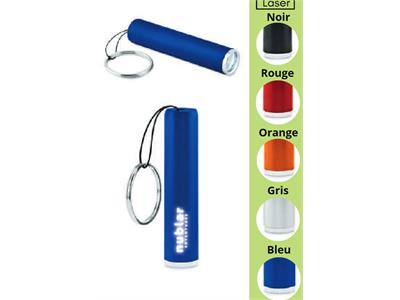 Porte-clés LED personnalisable - Lampe intégrée