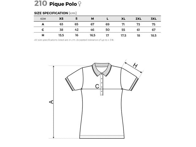 Polo femme réf 210 - confort et personnalisation