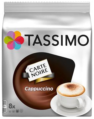 Dosettes Cappuccino Tassimo - Paquet de 8