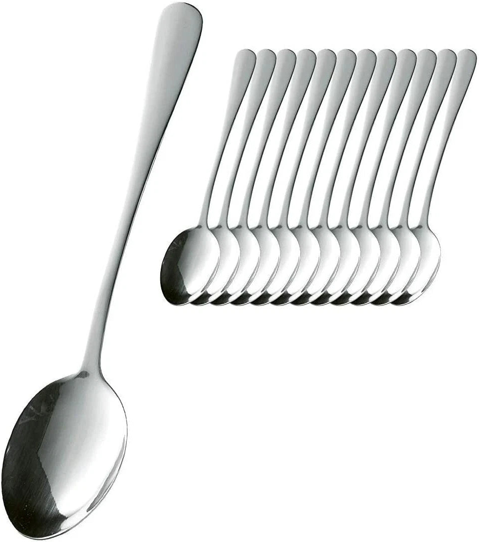 Cuillères en Métal - Longueur 196 mm-set de 12