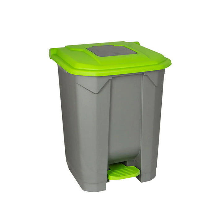 Poubelle de tri 30l avec pédale - recyclable et pratique