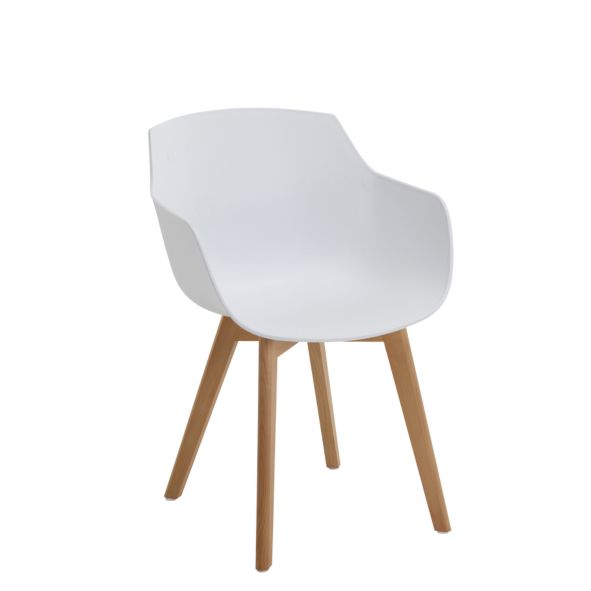 Fauteuil multi-usages réf. 3764 - polypropylène blanc