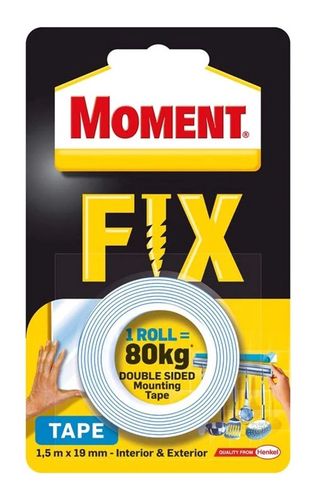 Adhésif Double Face 19x1.5mm - Fixation 80kg