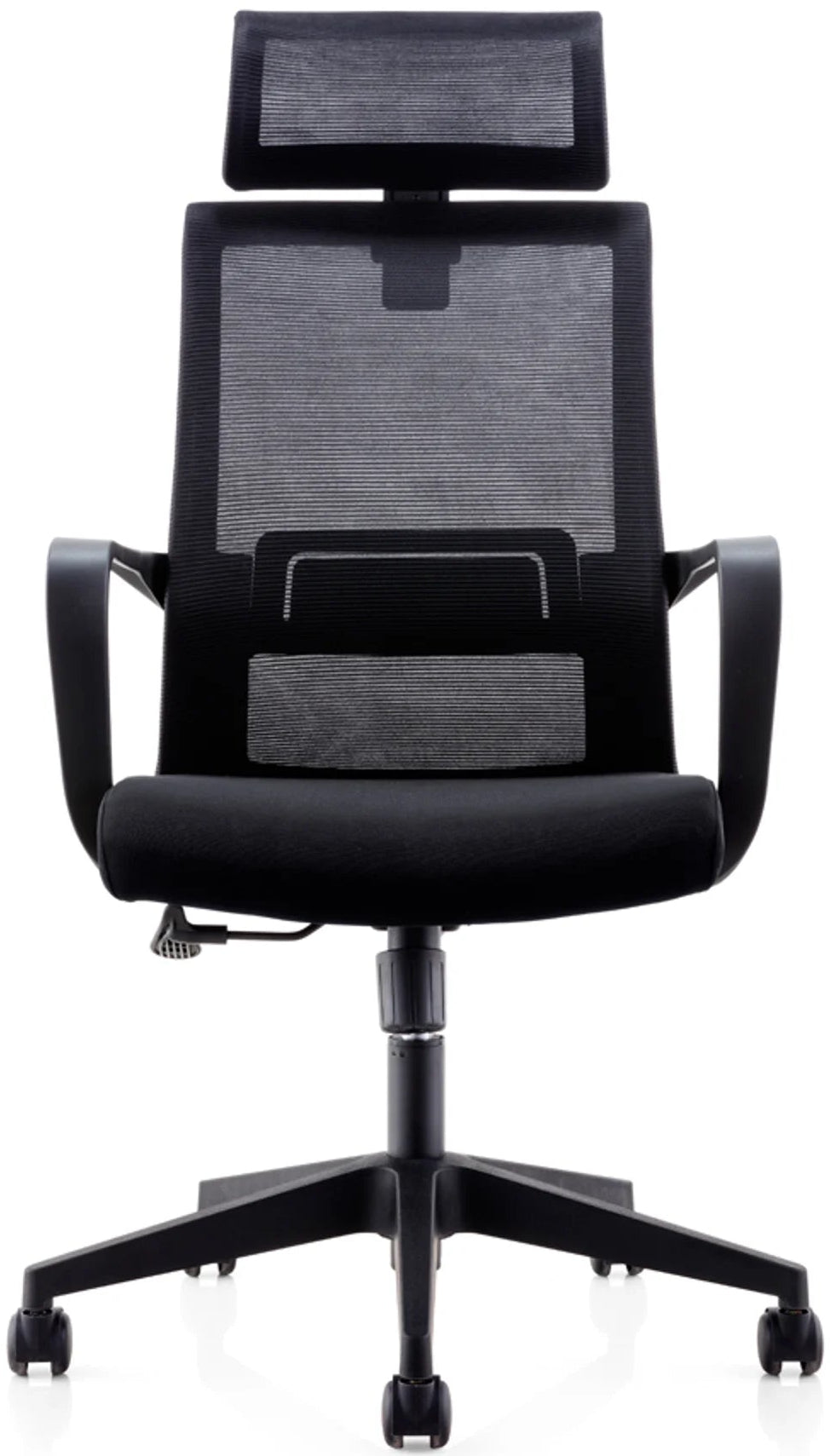 Siege De Bureau Smart Avec Tetiere  Noir /Noir