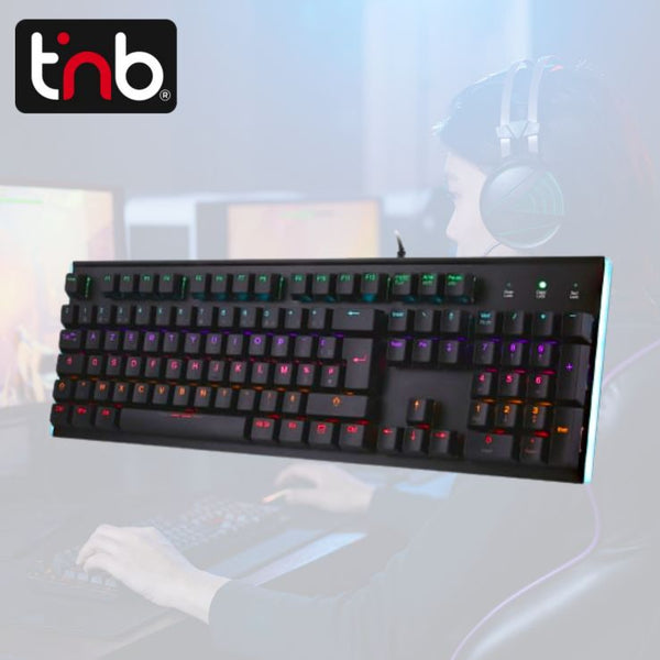 Clavier gaming mécanique - rétroéclairage rainbow