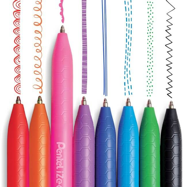 Stylo à bille 1mm - écriture fluide et précise