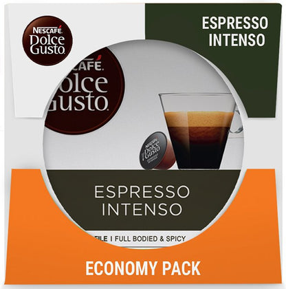 Capsules Dolce Gusto espresso intenso - pack de 48- café intense et aromatique