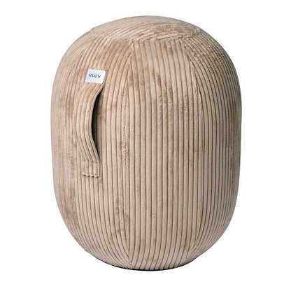 Tabouret Ergonomique Velours Beige - Confort et Style