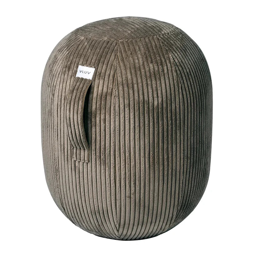 Tabouret Capsul Lip - Velours Nougat Medium