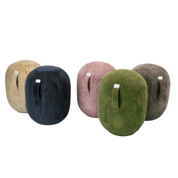 Tabouret Capsul Lip - Velours Nougat Medium