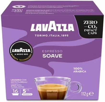 Capsules Espresso LAVAZZA Soave - Arôme Doux pour Jolie EVO