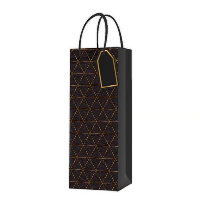 Sac cadeau bouteille 1l - extensible et élégant