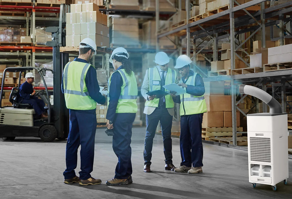 Rafraîchisseur d'appoint industriel pd-7100s - haute efficacité