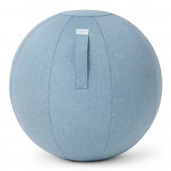 Ballon d'assise ergonomique 60-65cm - Bleu Glace