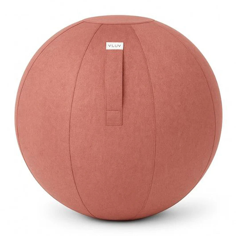 Ballon d'assise 60-65cm - Rose pâle ergonomique