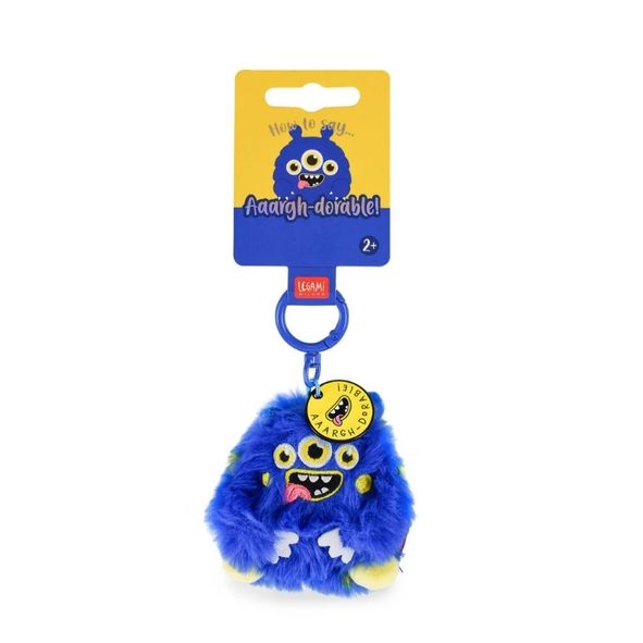 Porte-clés Peluche Monstre - Ultra Doux et Pratique