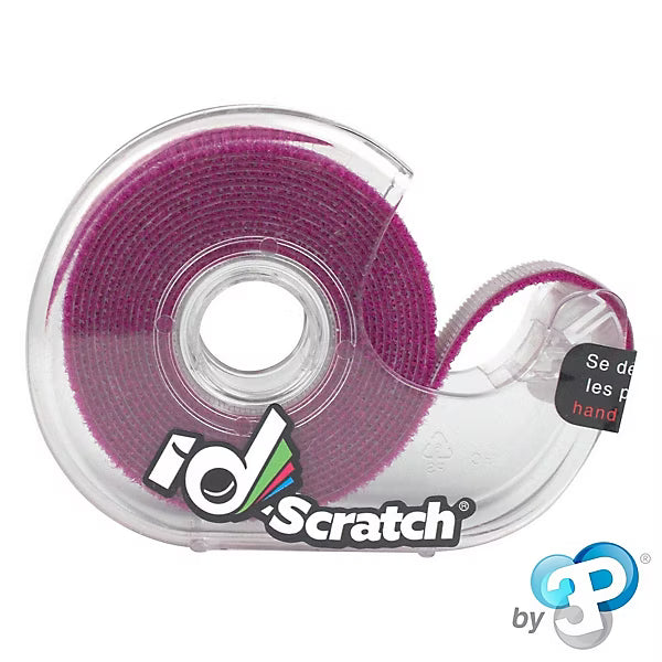 Rouleau scratch avec dévidoir 2m - Largeur 2 cm - Prune
