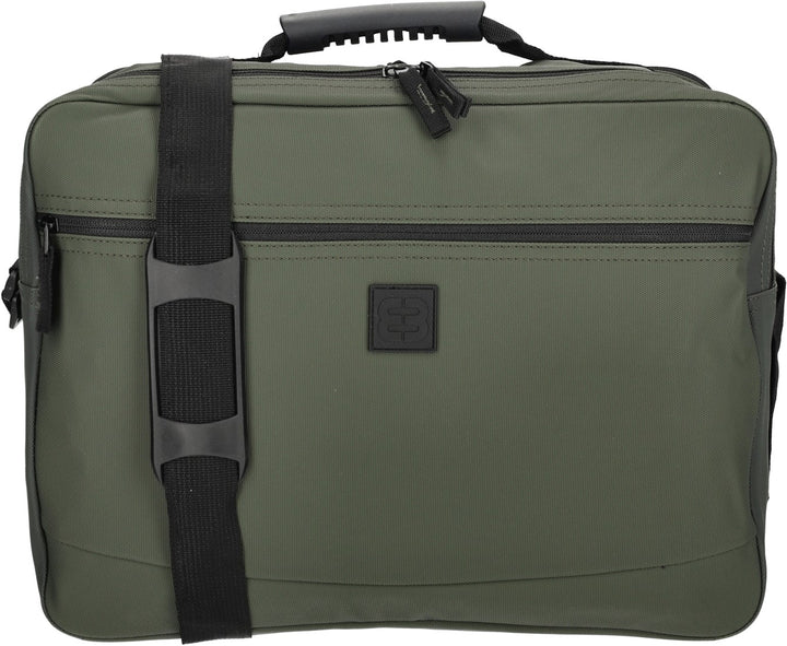 Sacoche ordinateur 15 pouces Olive Enrico Benetti