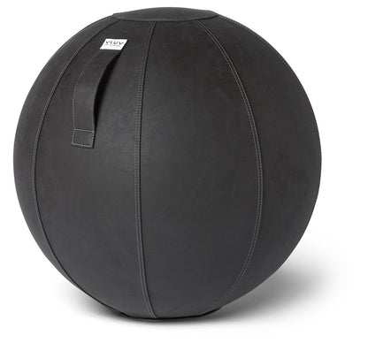 Ballon d'assise ergonomique - Similicuir Noir Ø 70-75cm