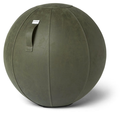 Ballon d'assise Viga - Similicuir Vert - 70-75cm