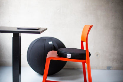 Ballon d'assise ergonomique - Noir 70-75cm