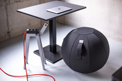 Ballon d'assise ergonomique - Noir 70-75cm