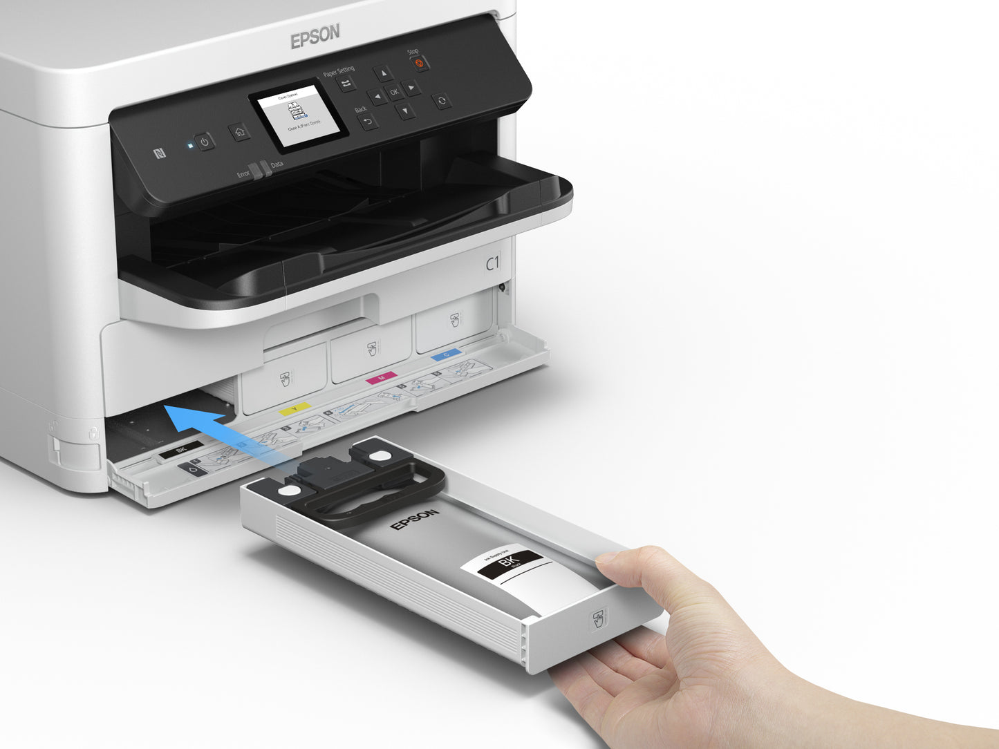 Cartouche Epson cyan c13t01d200 xxl - rendement élevé 20000 pages