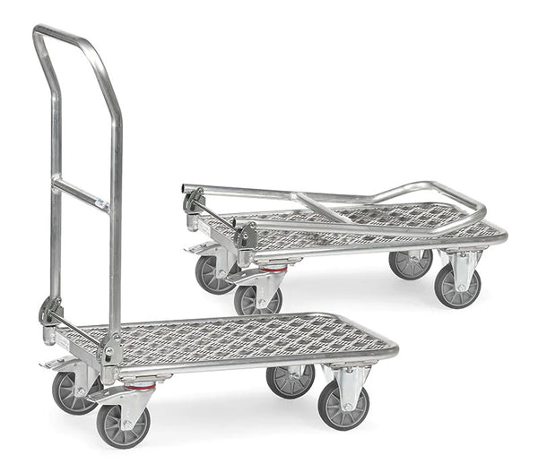Chariot pliable en aluminium - Charge 200 kg