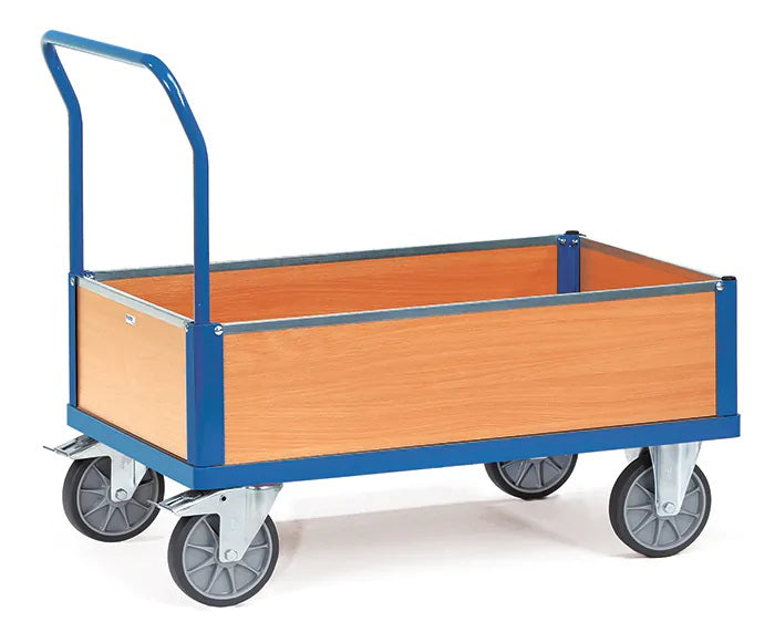 Chariot caisse en bois - Charge max 600 kg