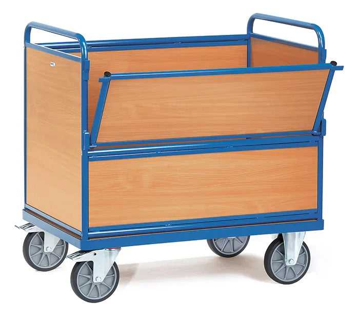 Chariot de transport - Charge max 600 kg, 4 roues