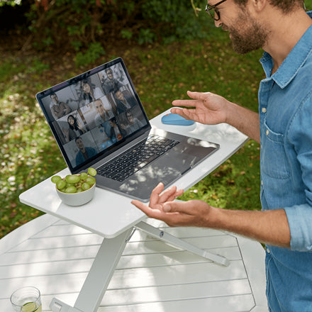 Convertisseur bureau assis/debout - ergonomie compacte
