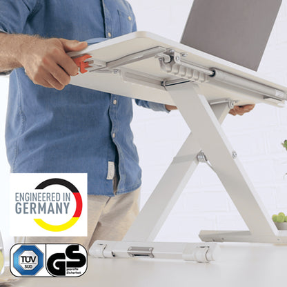 Convertisseur bureau assis/debout - ergonomie compacte