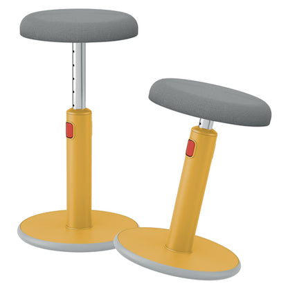 Tabouret assis debout leitz jaune