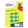 Pastille adhésive 30mm vert -sachet de 240