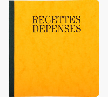Registre Recettes-Dépenses 21x19cm - EXACOMPTA 930E - 80 Pages