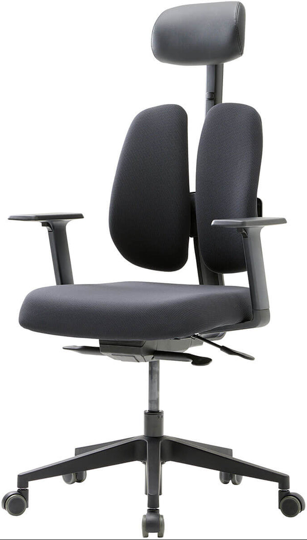 Siège Ergonomique avec Têtière - Ajustable et Confort