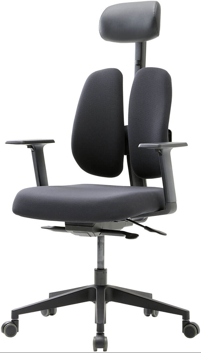 Siège Ergonomique avec Têtière - Ajustable et Confort