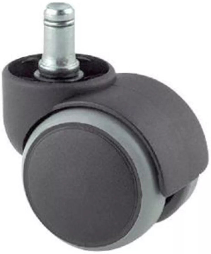 Roulette sol dur 50mm - kit de 5 avec axe 11mm