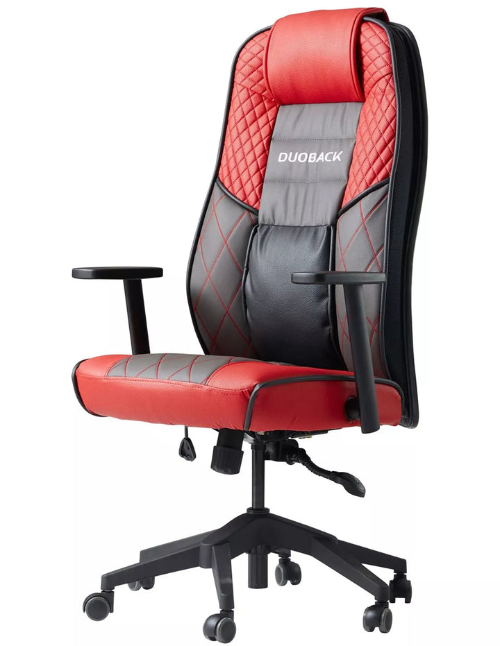 Fauteuil de bureau gamer rouge - ergonomie optimale