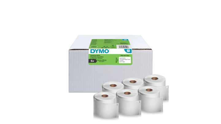 Etiquette expédition Dymo labelwriter  format DHL-UPS  102x210 -lot de 6