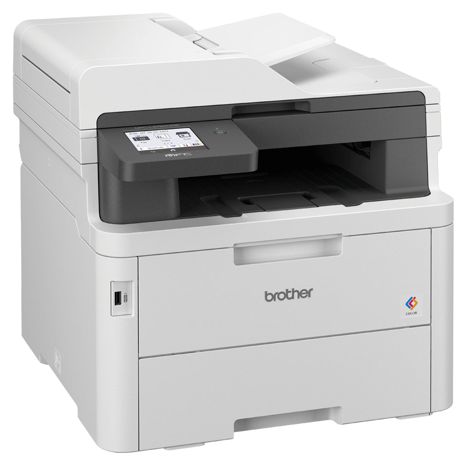Imprimante Brother multifonction laser mfc-l3760cdw - connectivité avancée