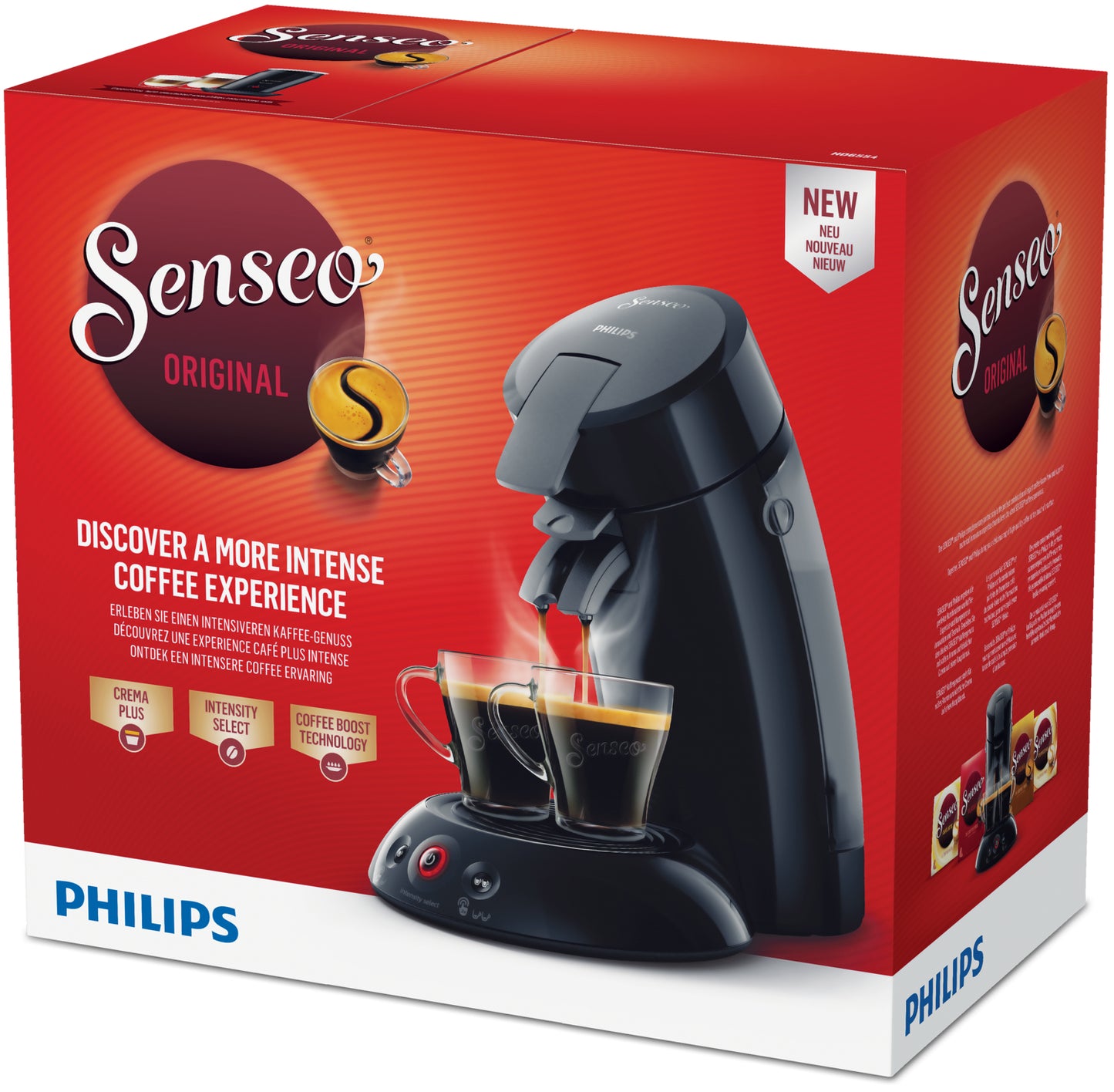 Cafetière 2 tasses - technologie booster d'arômes