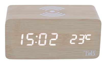 Réveil led avec induction - chargeur sans fil intégré