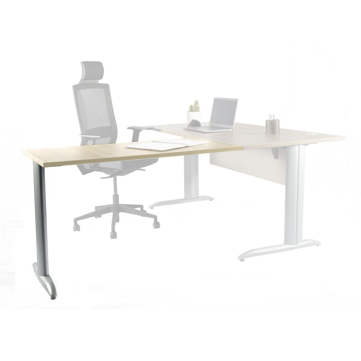 RETOUR DROIT 120X60CM ACACIA - GAMME PRATIC