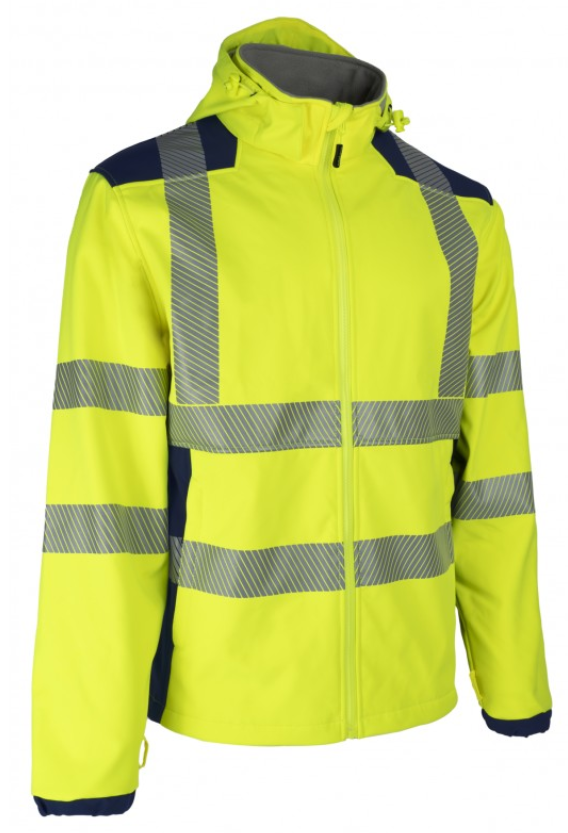 Veste Softshell haute visibilité Coverguard NEBULO Jaune Taille S