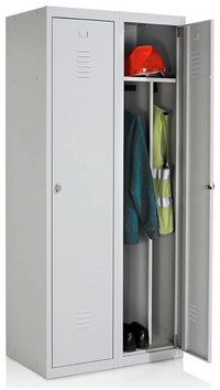Vestiaire demontable 1 élement suivant  gris/gris